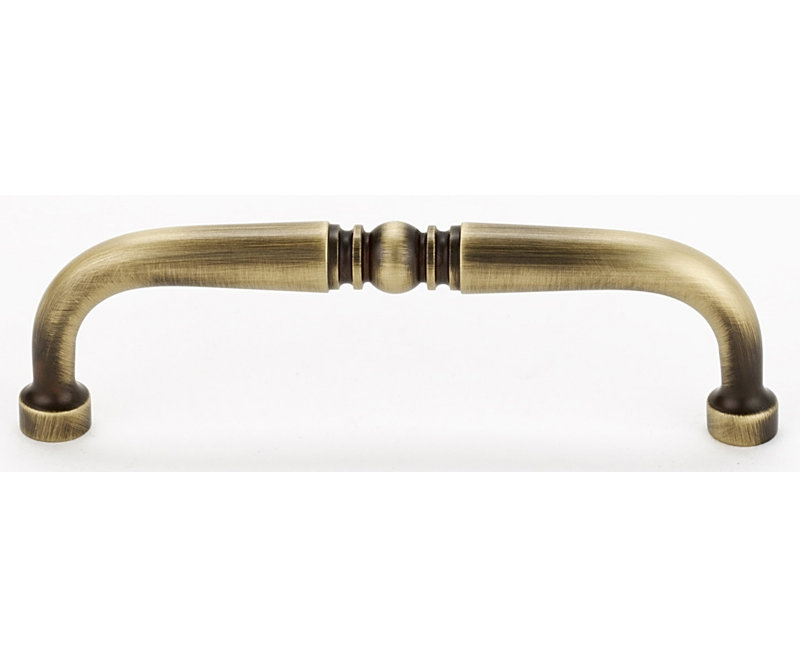 Poignée électrique Pulls I, Mat anglais antique, 4"