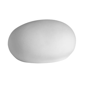 Light Pebble - Matte Porcelain with LED Light