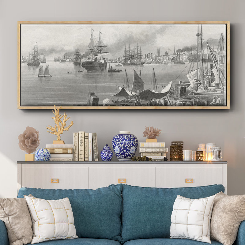 Nouvelle-Orléans - Toile encadrée, H 20 po x l 50 po