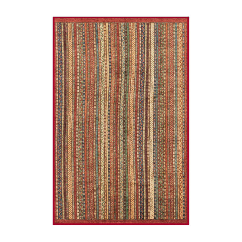 Abstract Indoor Rug, Rectangle 2' x 3'