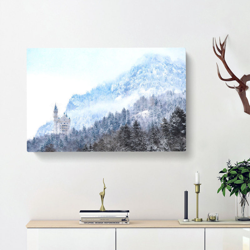 Neuschwanstein Castle In Germany - Wrapped Canvas, 50cm H x 76cm W x 3cm D