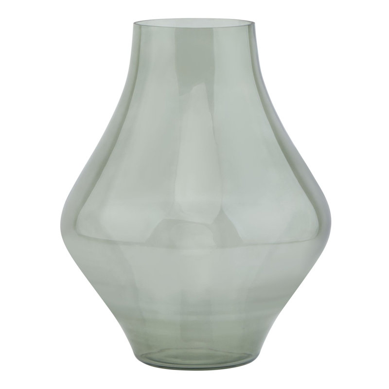 Costantina Handmade Glass Table Vase, Sage