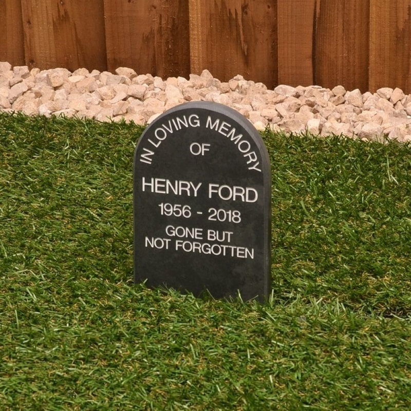 Beshears Stone No Theme Memorial Plaque, Yes