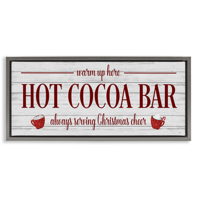 Hot Cocoa Bar Winter Beverage