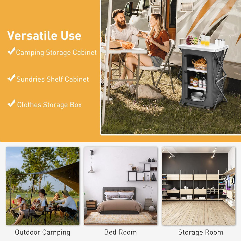 Marteinn Folding Camping Storag