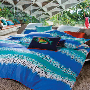 Azura Satin Duvet Cover & Square Pillowcase