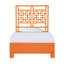 Palm Springs Low Profile Standard Bed-41279890-73212084