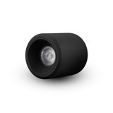 Node 3.5-in Round Integrated LED ETL Certified Surface Mounted Downlight, Beam Angle 33, Black