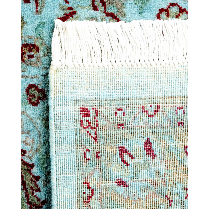 Fine Vibrance One-of-a-Kind 3' 1" x 5' 3" Hand Knotted Area Rug