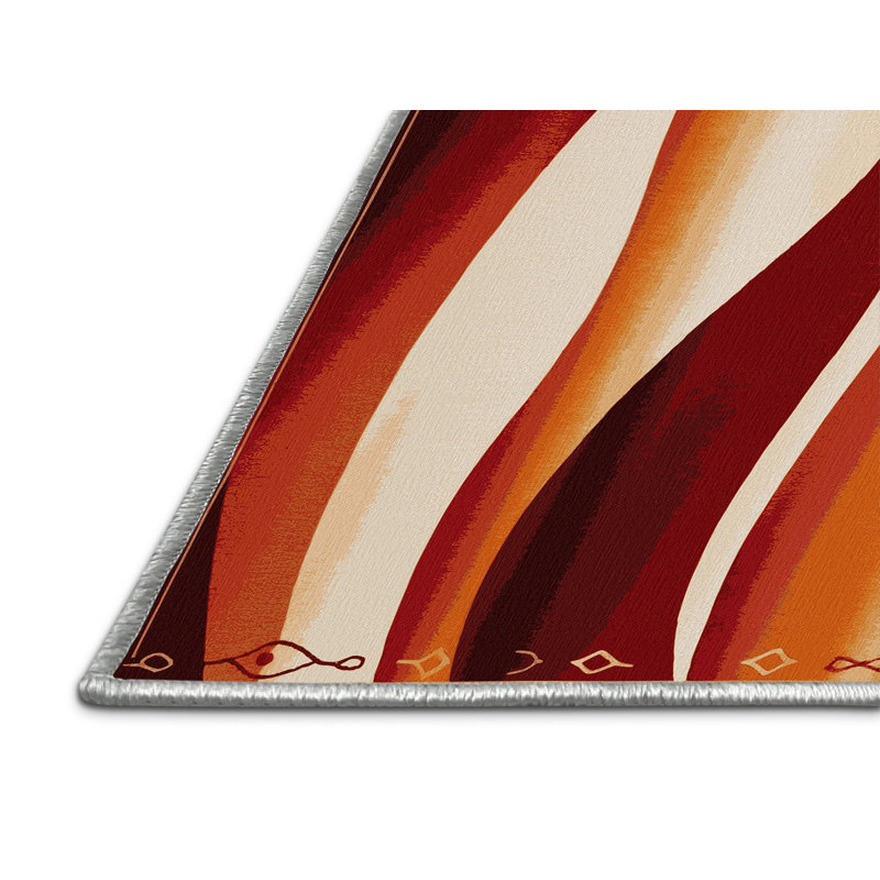 Auburn Edge Rug, Rectangle 6' x 9'