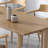 The long solid wood dining table is very simple-106849987
