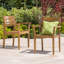 Fauteuil d'extérieur en bois d'acacia pour la cour, la piscine et le jardin-364894504