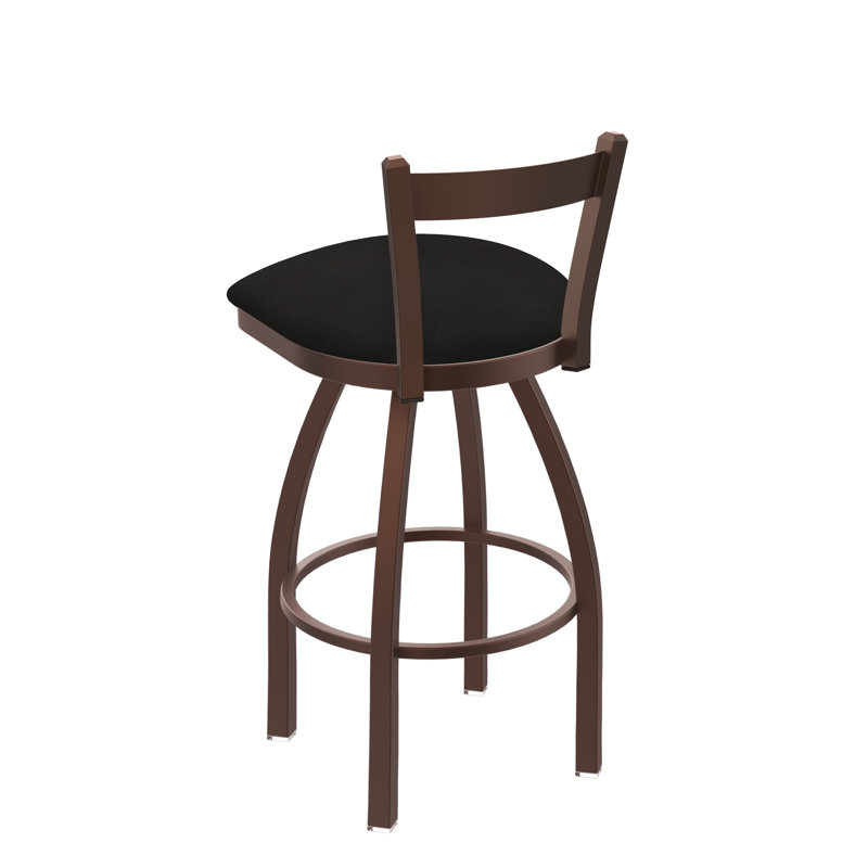 Tabouret de bar 821 Catalina, Galop espresso, Bronze, Tabouret de comptoir (assise de 25 po de hauteur)