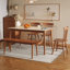 Plateau de table en bois fritté blanc avec bois massif pour la salle à manger / cuisine-1494255537