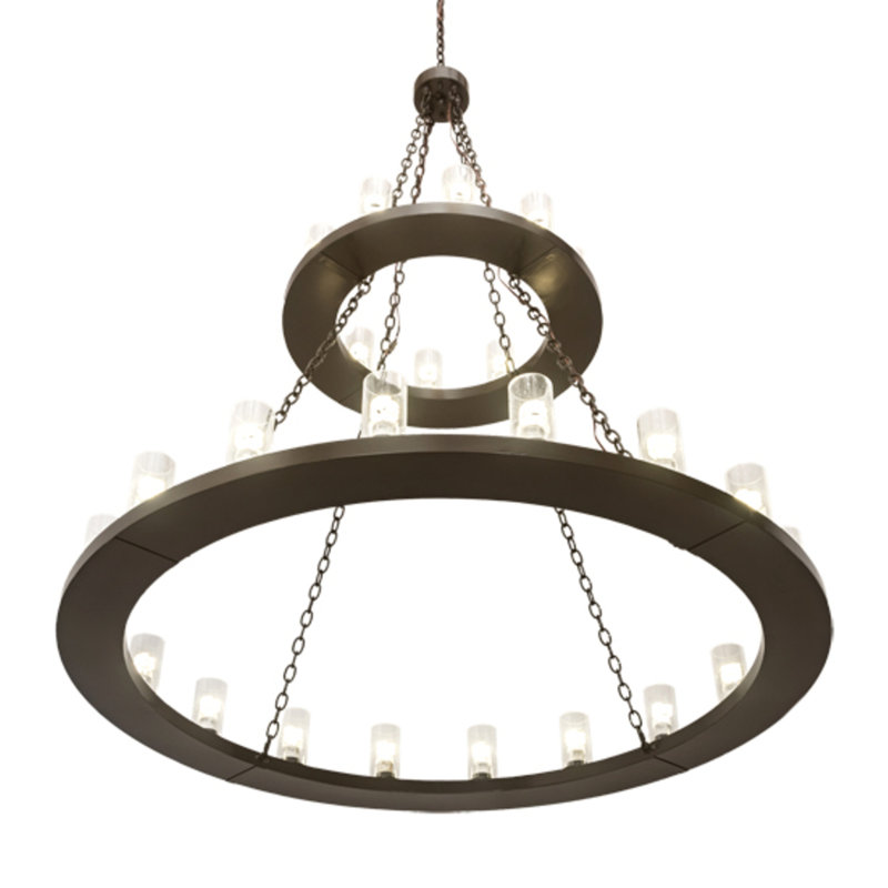 Lustre à niveaux 28 lumières Nashyla