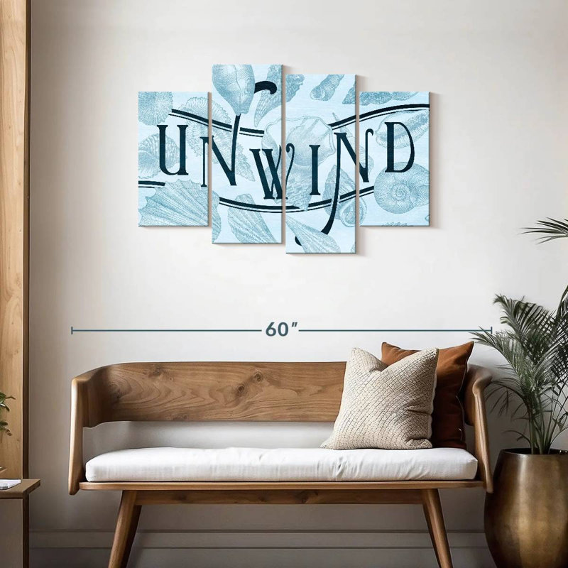 Kema Unwind Shells, 27" H x 43" W