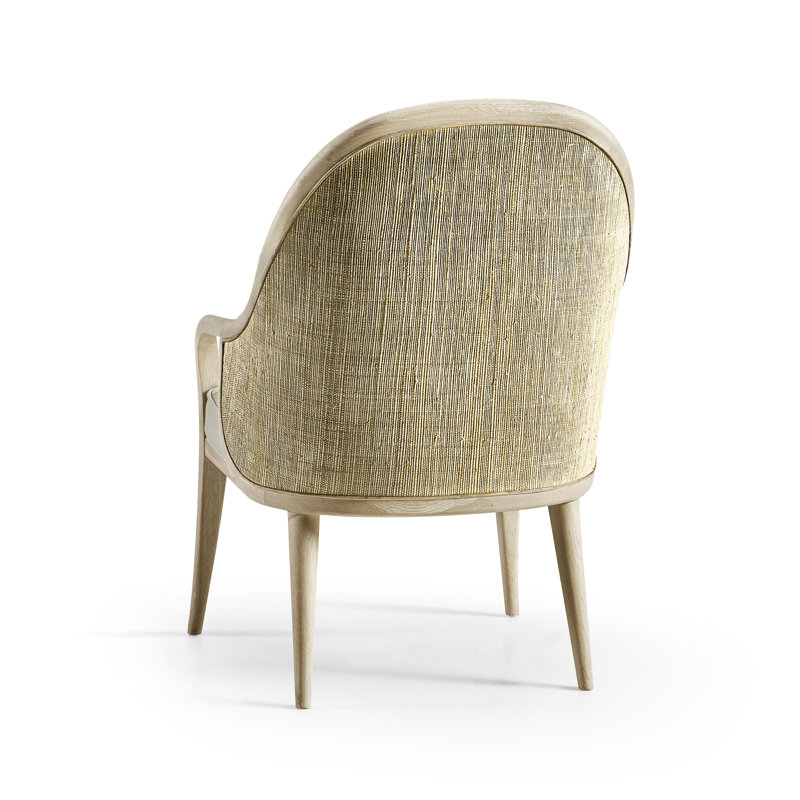 Water Upholstered Arm Chair