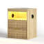 19.7'' W Nightstand With Bluetooth Speaker, Motion Sensor, Led Lights And Wireless Charge-2049276744
