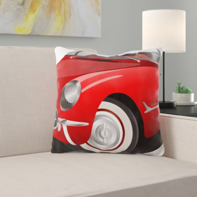 Microsuede Throw Pillow