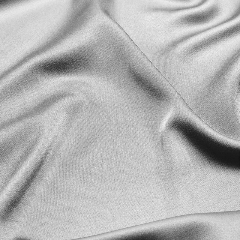 Drap-housse en rayonne de bambou, Gris clair, Drap-housse grand