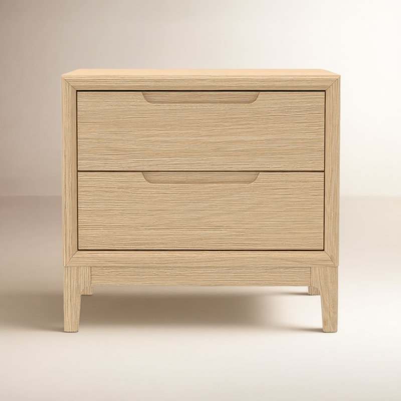 Rise 24'' W Nightstand, Light Oak