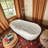 DAHEAT 67" x 31.5" Whirlpool and Air Bath Soaking Combination Acrylic Tub with 14 Jets and Adjustable Speed Air Blower and Air type control switch, Gloss White