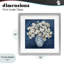 Vase classique chinois bleu encadré, imprimé par Charlene Olson-1946077985-1946077989