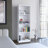 Milton Bookcase with Tier Storage Shelves-1964635451-1954640615