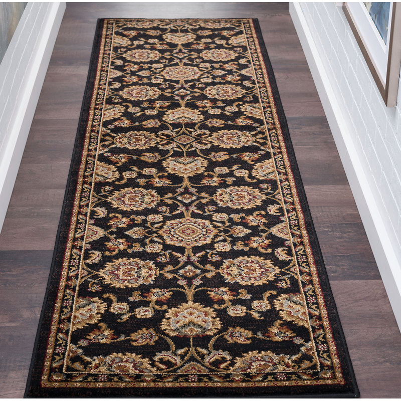 Tapis oriental Clarence, Tapis de couloir 2 pi 3 po x 7 pi 3 po