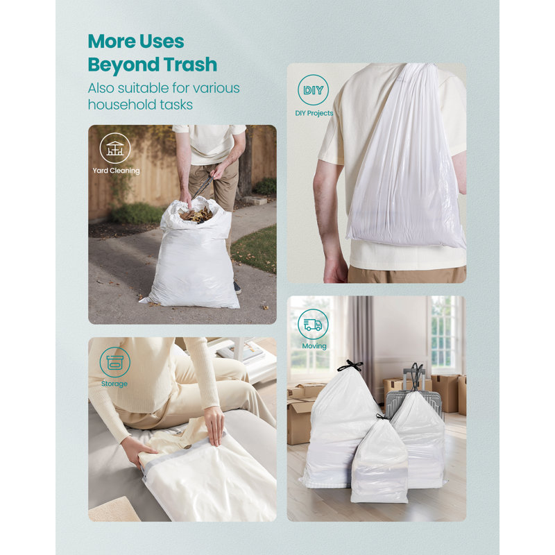 10L Trash Bags - 160 Count