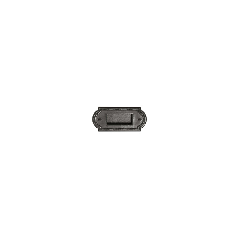 Ellis Recessed Pull, White Bronze Medium