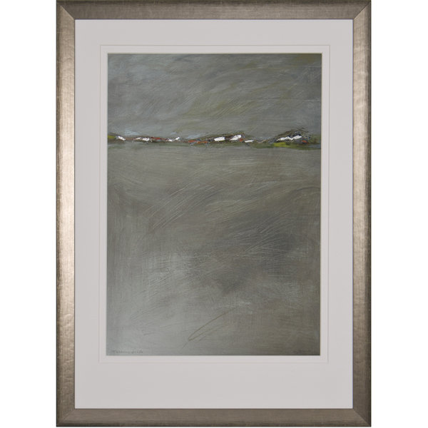 «Talking Sands» par J.Johns - peinture encadrée
