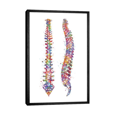 Spinal Cord II by Genefy Art - Print on Canvas