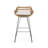 Two Outdoor With Faux And Water- Cushions - 28.75 Inches Seat Height Of Modern Style, Gray Finish