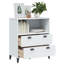 Aurther 90cm H x 80cm W Bookcase-77625837