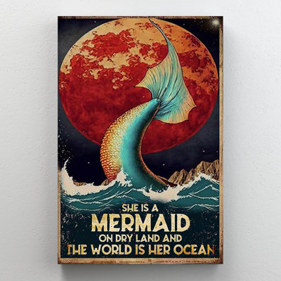 " She Is A Mermaid "