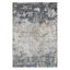 Tapis gris à motif abstrait Brazell-797756227