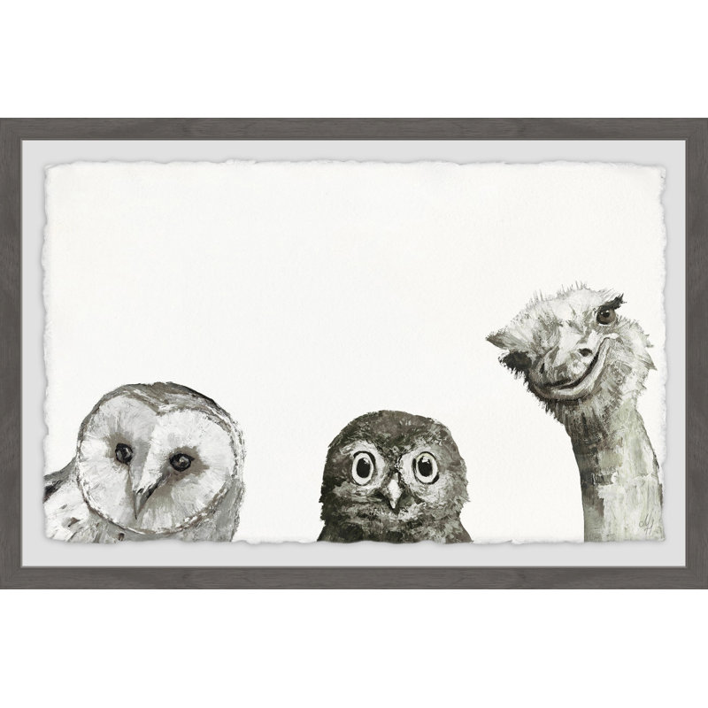 The Big Eyes - Painting, 30cm H x 45cm W