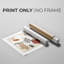 Soft Palms V - Impression sur toile seulement - NON-CADRE