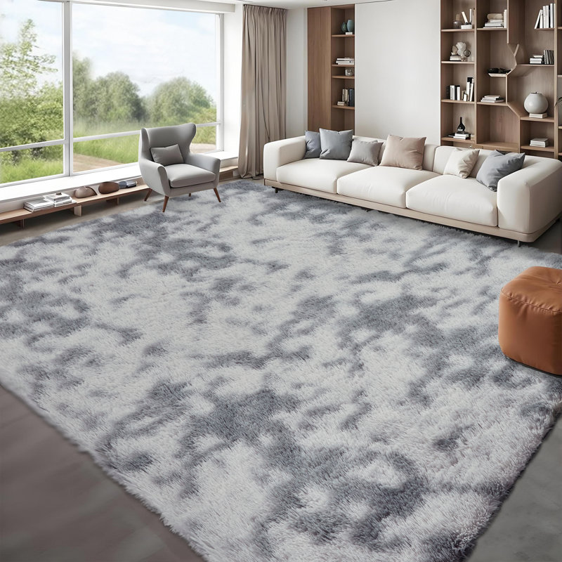 Tapis à poils longs Kymori, Rectangle 10 pi x 13 pi