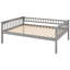 Lit superposé convertible au-dessus d'un lit superposé avec tiroirs - Gris-700386627-700386630