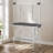 64.0'' H x 36.0'' W x 24.0'' D Stainless Steel Foldable Folding Grooming Table