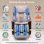Fauteuil de massage inclinable 2026 4D pour tout le corps, fauteuil inclinable Zero Gravity avec mécanisme double, rail SL étendu, massage des pieds amélioré avec chauffage à la taille et au châle, synchro musicale avec haut-parleur Bluetooth Hi-Fi-2072659154