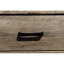 Table de chevet 2 tiroirs pour chambre à coucher - Bois massif brun rustique avec meubles Element