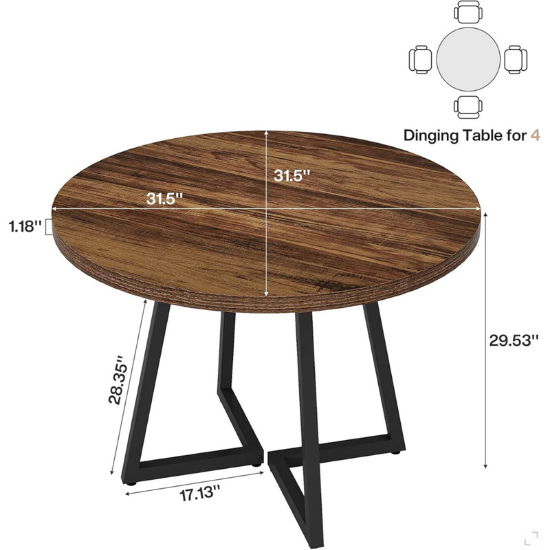 Sleek Greeting Table,Dining Table,Kitchen Dinner Table