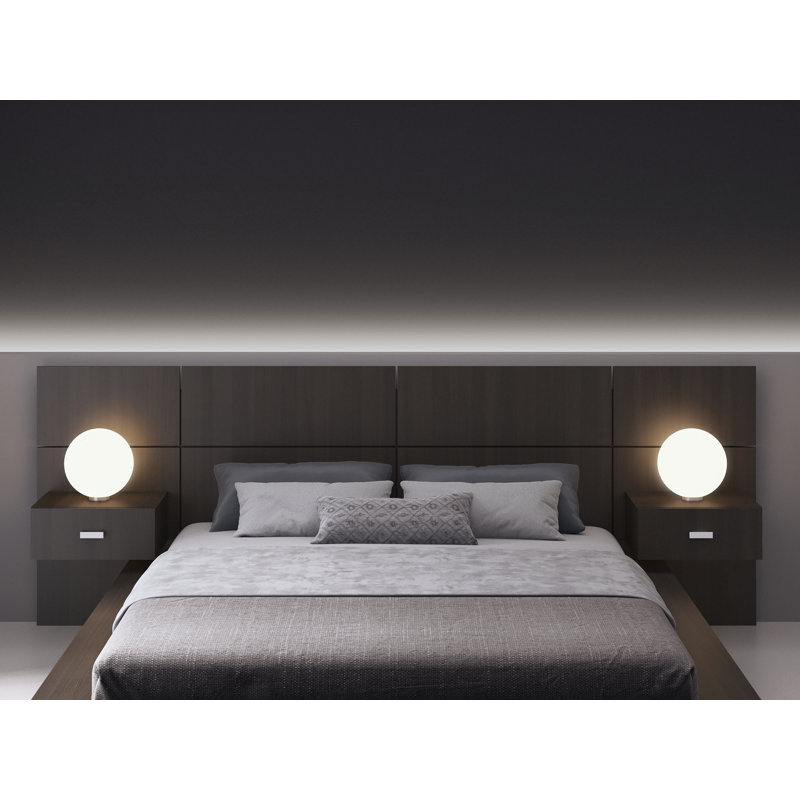 Jacoury Headboard, Charcoal Gray