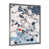 Impression argent sur toile encadrée