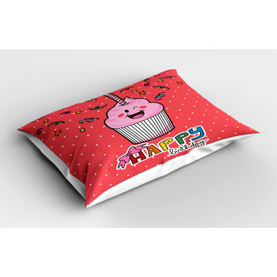 Dots Polyester Sham Set