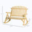 Chaise longue d'extérieur en bois Nogue