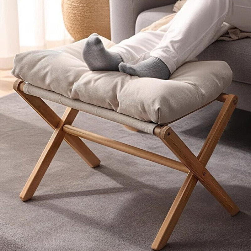 Accent Stool, Grey